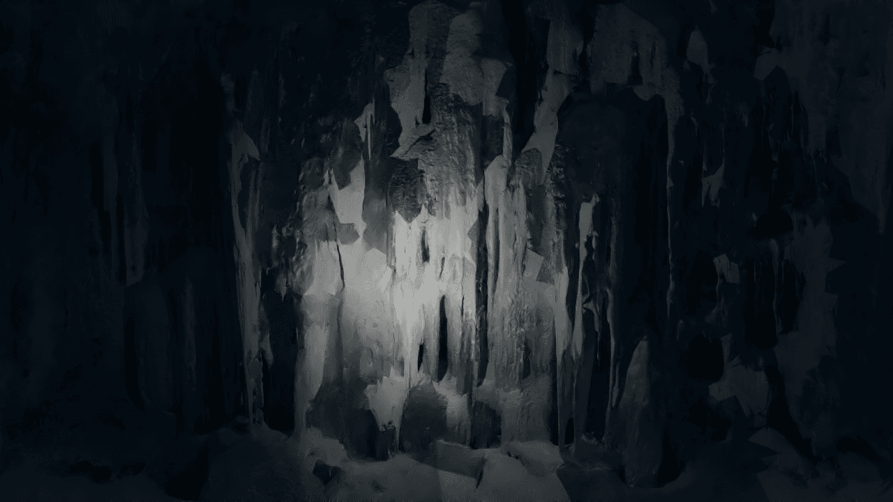 Cave light render in Cinema4D + Redshift