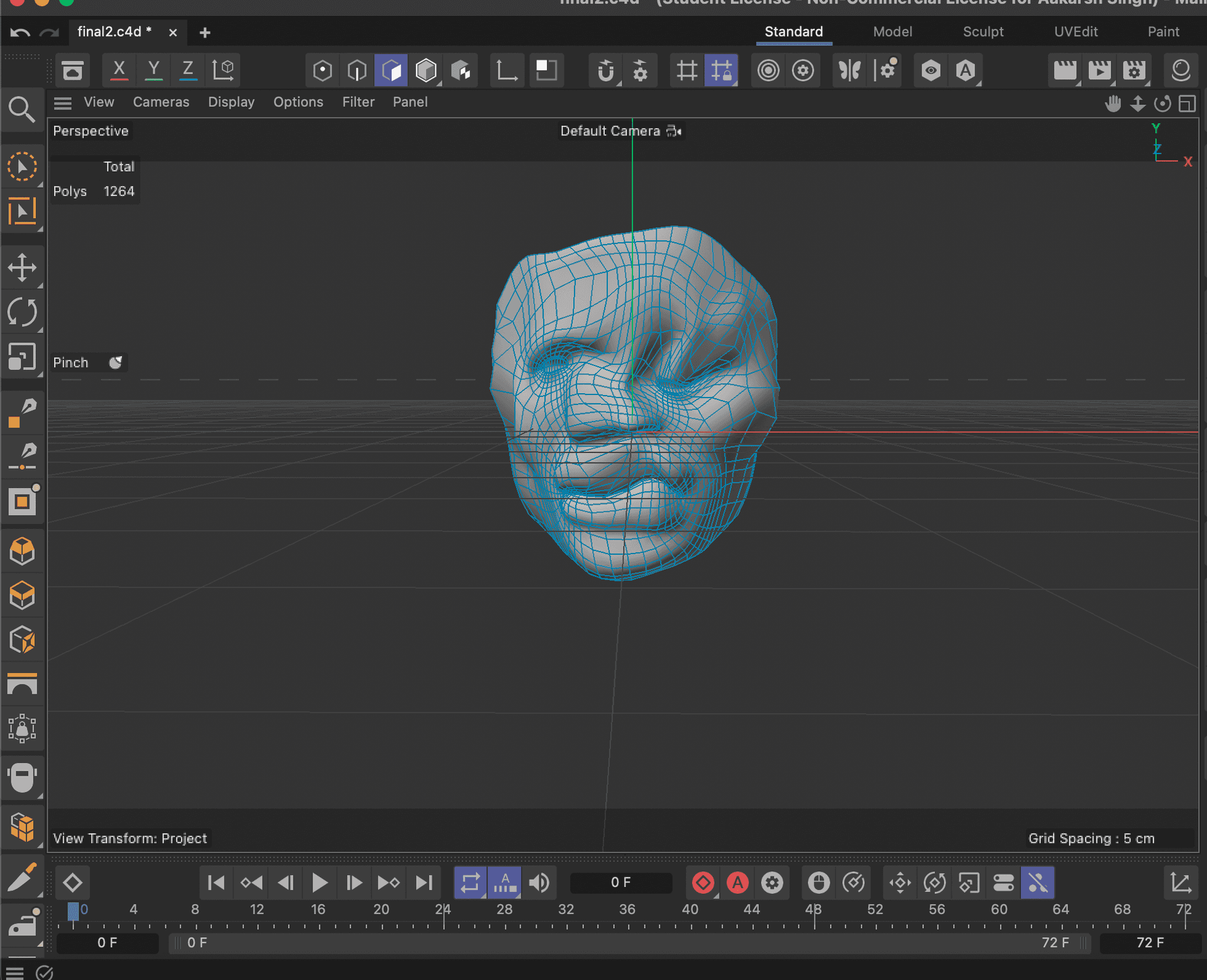 Cinema4D project file screenshot