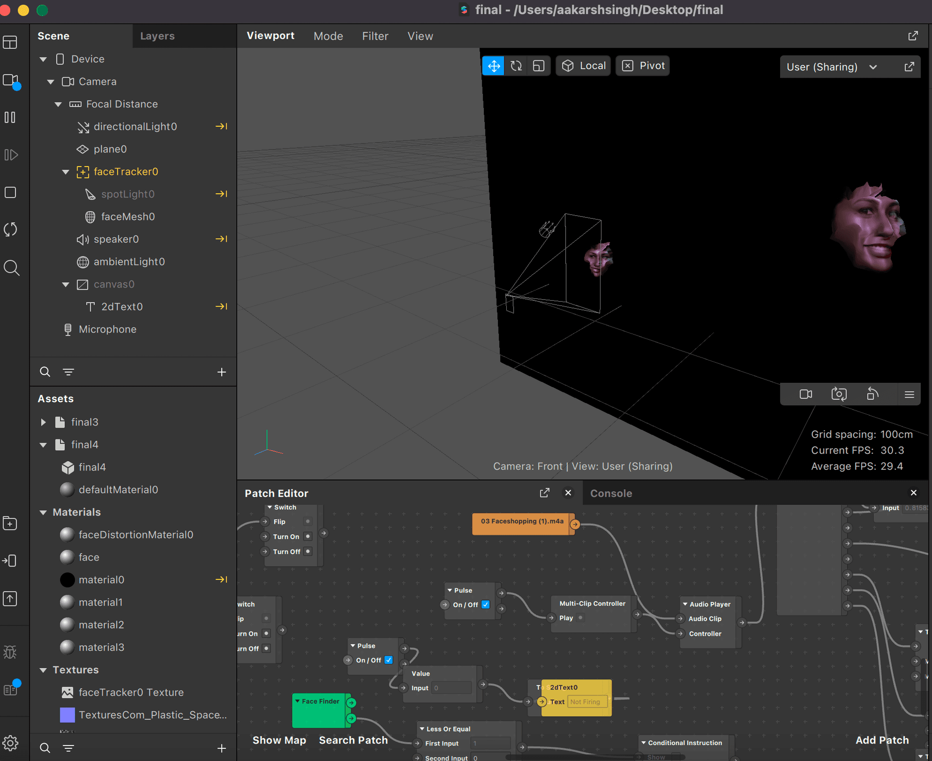 Meta Spark Studio file screenshot