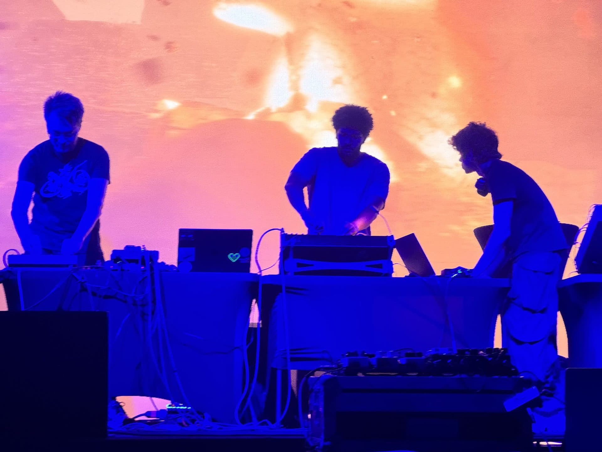 Live A/V performance at MUTEK.AE 2024