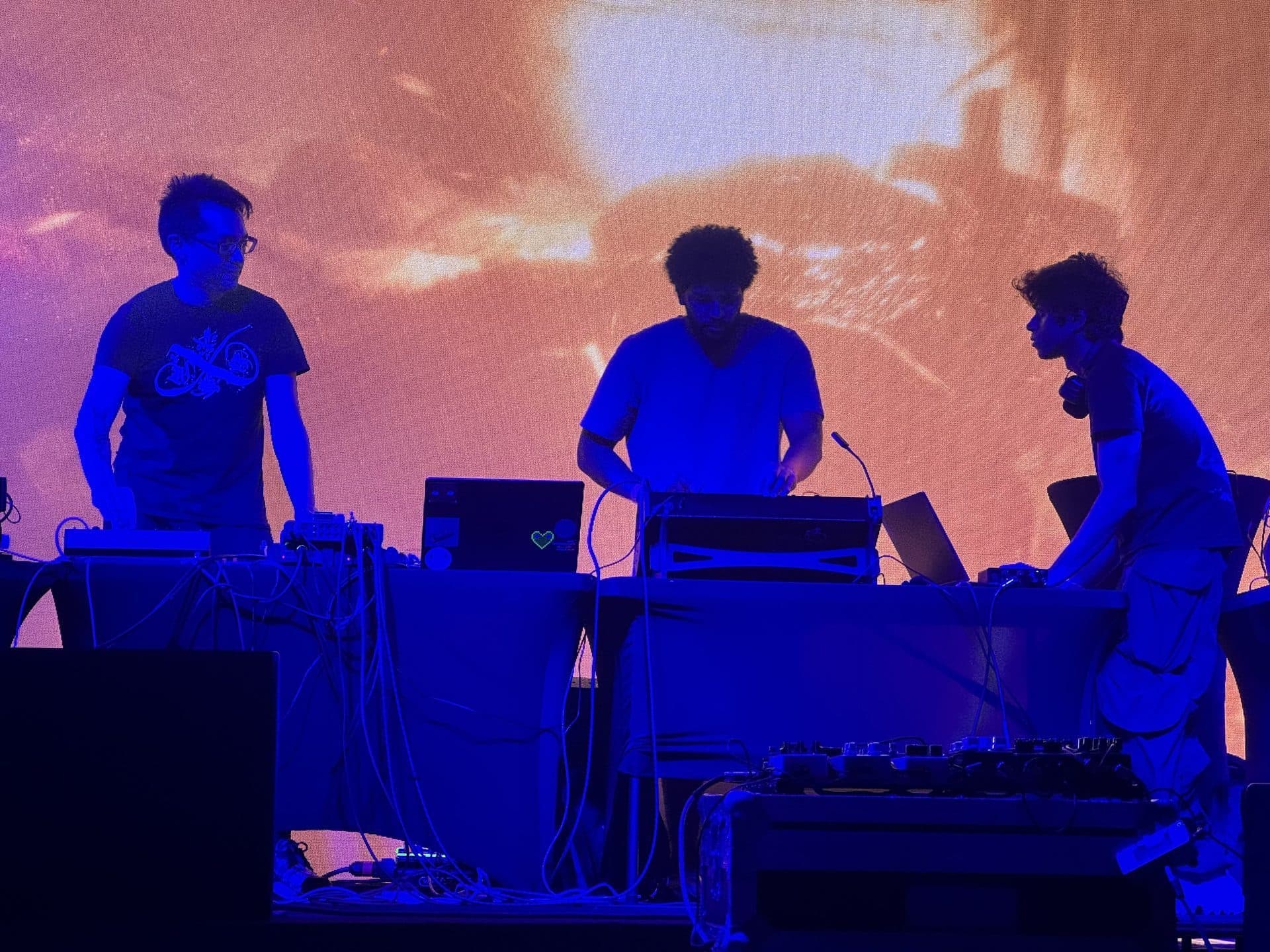 Live A/V performance at MUTEK.AE 2024