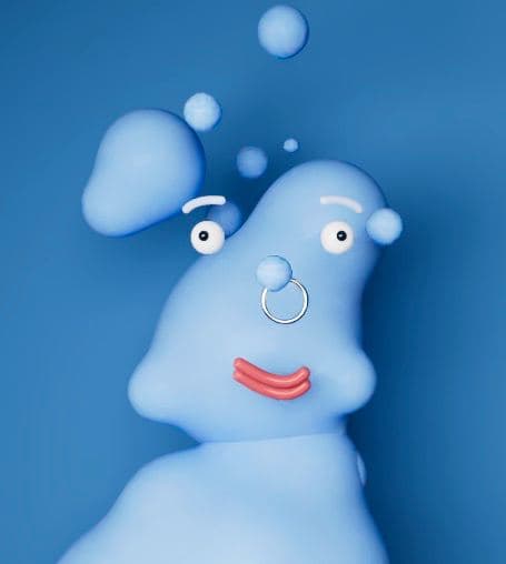 Concept character made in Cinema4D