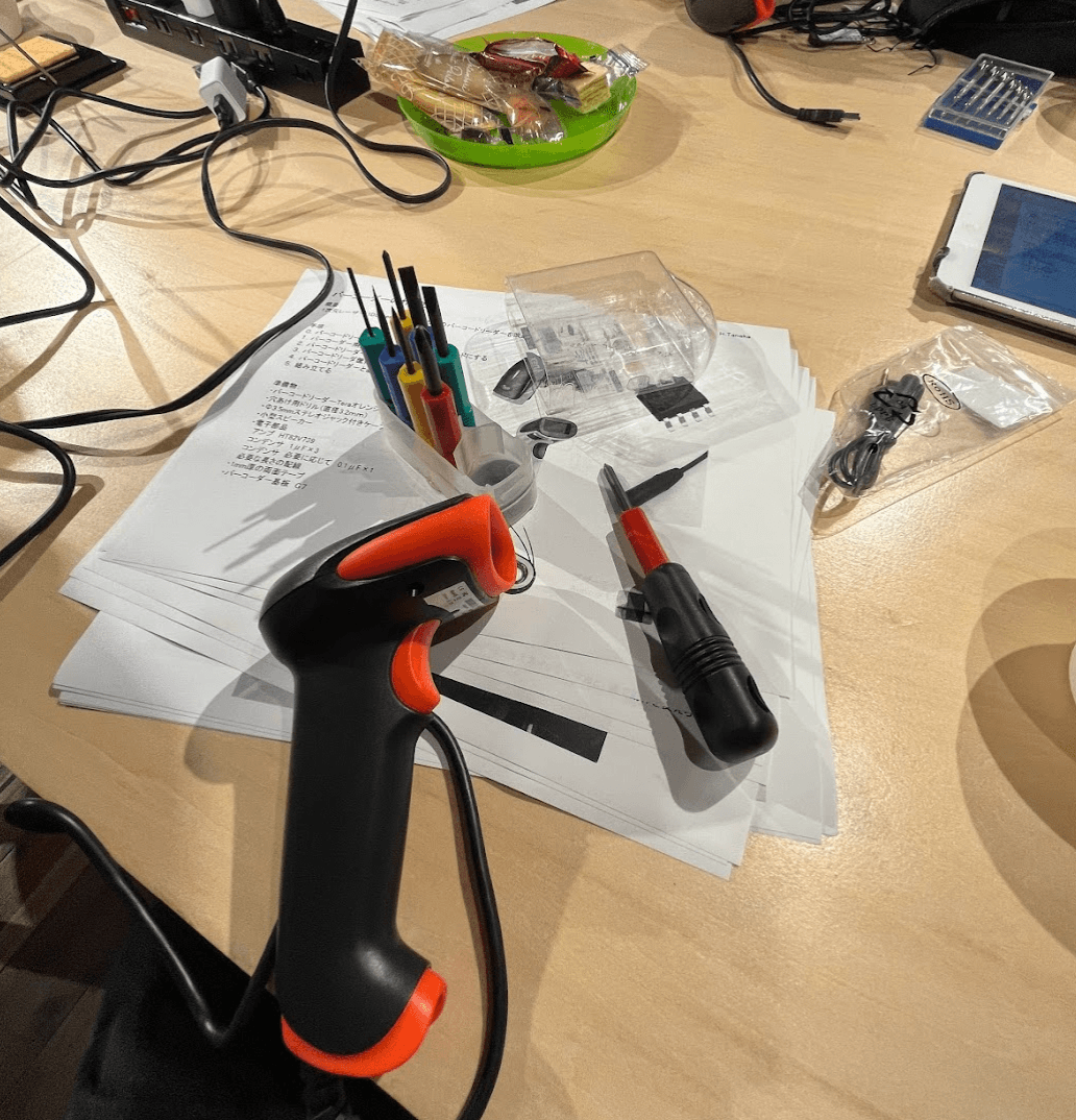 Creating a barcode scanner instrument