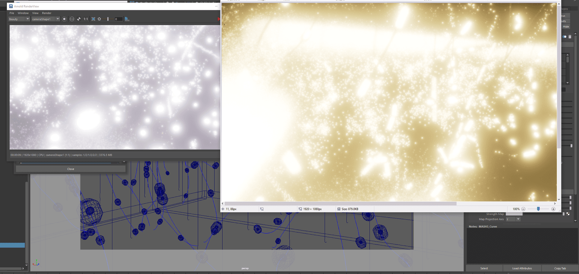 WIP light scene / early render
