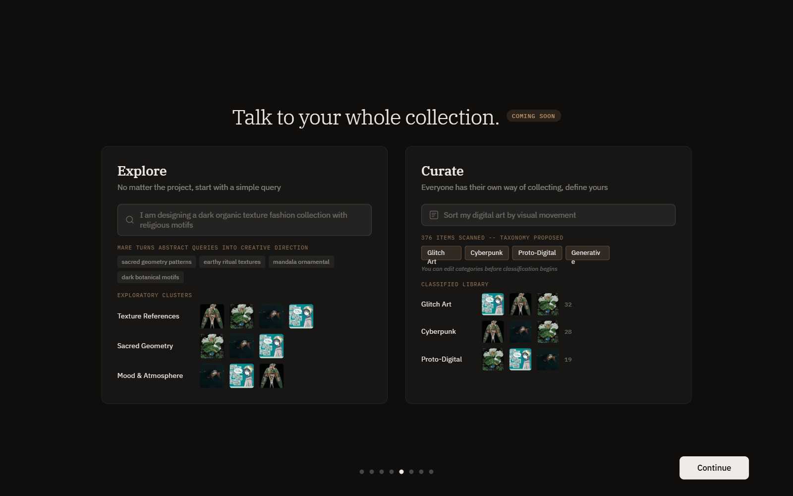 Talk to your whole collection.